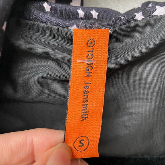 Tough Jeansmith ultility hooded zip up trench jacket Sz  S - Picture 5 of 9